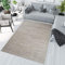 TAPISO Sari Teppich Kurzflor Modern Teppiche Dunkelgrau Meliert Verwischt Design Wohnzimmer Schlafzimmer Gästezimmer ÖKOTEX 140 x 190 cm