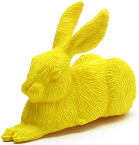 Duckshop I Quietsche-Hase gelb I L: 13 cm