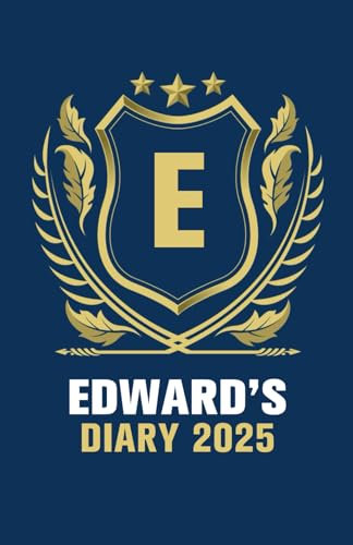 Edward Diary: Edward's Diary, Gift for Edward, Edward Journal, Edward Christmas Present