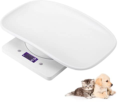 Elektronische Küchenwaage, max. 10 kg, Mini-Waage für Haustiere, kleine digitale Waage, für Katzen und Hunde, Puppies, Messwerkzeug