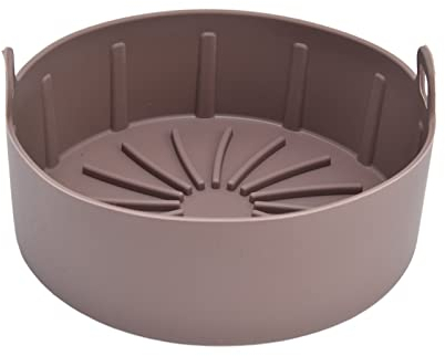Olla de Silicona para microondas Olla de Silicona Reutilizable Práctico Calor Uniforme Fácil de Limpiar Tazón de Silicona Flexible Apto para Alimentos para freidora Microondas