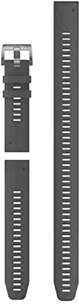 Garmin Quickfit-Armband 22mm, passend für Fenix-Serie, Epix (PRO) 47mm, Forerunner 935/945/ 955/965, Marq-Serie, Approach S60/ S70-47mm, D2 Delta, D2 Mach1, Descent G1, Quatix -Serie, Schiefergrau
