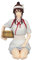 Furyu Hell's Paradise: Jigokuraku PVC Noodle Stopper Sagiri Statue 10 cm