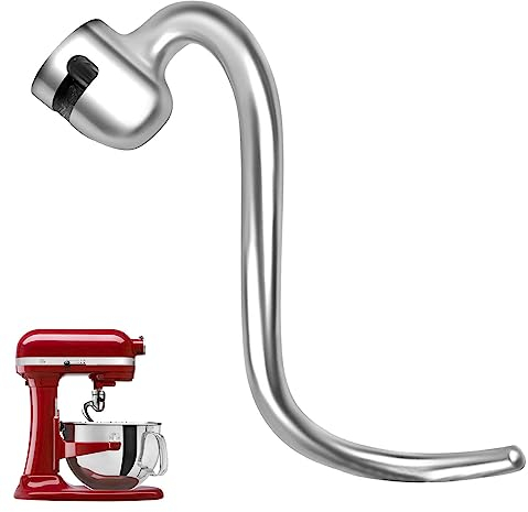 Knethaken | Ersatz 'Aufzug Schüssel der Küchenmaschine - Ersatzteile Knetmaschinen mit Haken Brot Zubehör für Teig Backen-Gebäck