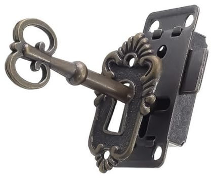ANCLLO 3set? Antique Cabinet Door Lock Sets Vintage Cabinet Locks with Keys for Cabinets Drawers Wardrobes
