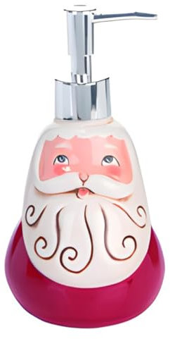 Horror-Shop Johanna Parker Nostalgie Santa Seifenspender für Weihnachten