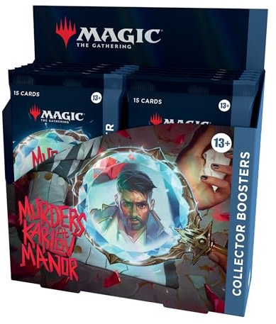 Magic: The Gathering – Mord in Karlov Manor Sammler-Booster-Display – 12 Booster (180 Magic-Karten) (English Version)