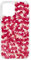 IDEAL OF SWEDEN Durchsichtige Handyhülle mit erhöhten Kanten und natürlichen Blütenblättern, fallgetesteter Schutz mit transparentem Finish für iPhone 12 und 12 Pro (Red Roses)