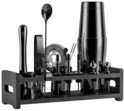 ZGYOZMNG Shaker Shaker American Shaker Cocktail Shaker Rührglas Bar Set (3er Pack) (D 750ml)