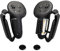 Controller Grips Cover for MetaQuest 3S/3,Upgraded Silicone Sleeve with Battery Opening & Adjustable Knuckle Straps,Anti-Slip VR Handle Protector for Quest 3 Accessories (Black, Q3/Q3S)