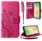 AROYI Lederhülle Kompatibel mit Samsung Galaxy A56 5G Hülle und Schutzfolie, Flip Wallet Handyhülle PU Leder Case Kartensteckplätzen Schutzhülle Kompatibel mit Samsung Galaxy A56 5G Rosenrot