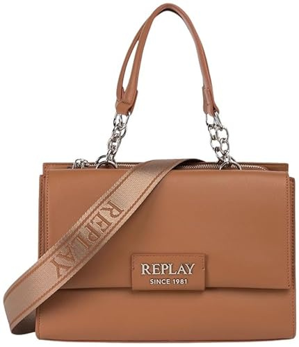 REPLAY Damen FW3777 Umhängetasche, 0212 Caramel Cafe'