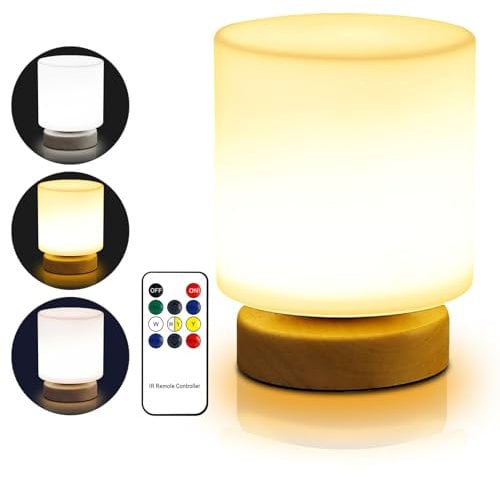 BORDEAG Lampada diurna per terapia, luce solare senza raggi UV, con telecomando e timer, 3 temperature di colore simulazione della luce diurna, luce diurna, terapia della luce diurna, per casa,