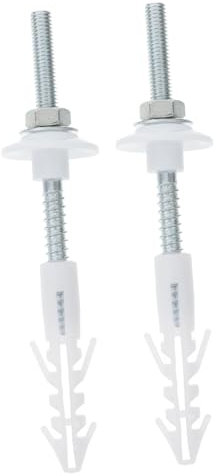 Alipis Kit Di Montaggio Per Lavabo Da Parete Bulloni Di Fissaggio Per Sanitari Tasselli e Rondelle Per Installazione Sicura