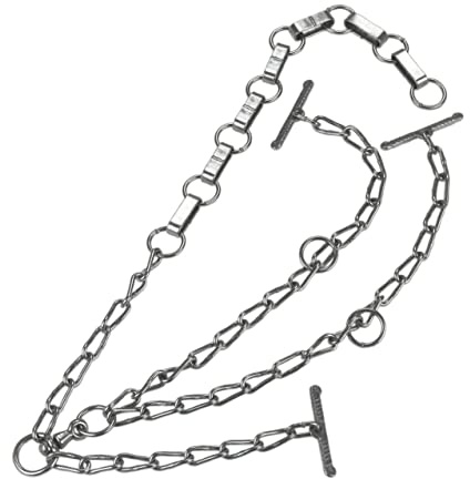 Kerbl Kuhkette m. Flachgl. verz. doppelt 6mm