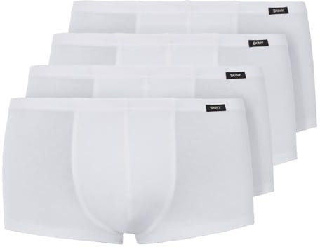 Skiny - Basic - Hipster Short/Pant - 4er Pack (XXL Weiß)