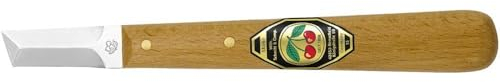Kirschen 3361 - Coltello per intaglio a tacche, con manico in legno