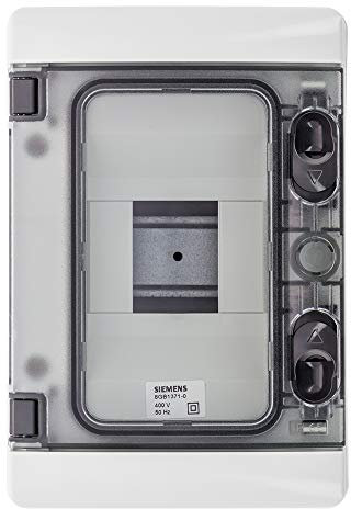 SIEMENS - 8GB13710 SIMBOX Universal WP Wandverteiler AP IP65 1-reihig 4TE ohne Klemmleiste