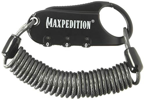 Steel Cable Lock (Black)