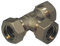 Raccordo a tee con 3 dadi o-ring 18mm per tubo multistrato a stringere