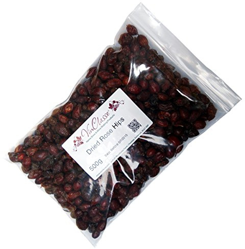 VinClasse Whole Dried Rosehips - 500g Bag