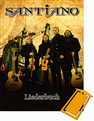 Santiano Liederbuch Klavier/Gesang/Gitarre (Noten/sheet music] mit praktischer Notenklammer