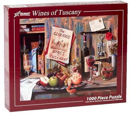 Wines of Tuscany Jigsaw Puzzle 1000 Piece