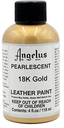Angelus Pintura nacarada para cuero, oro de 18 quilates