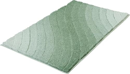 Kleine Wolke Badteppich Tender, Schilf 60x 60 cm grün 224099652135