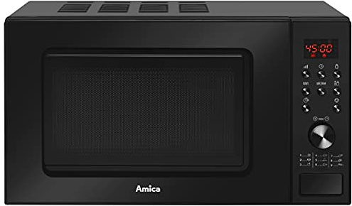 AMICA Mikrowelle AMGF20E1GB, Schwarz