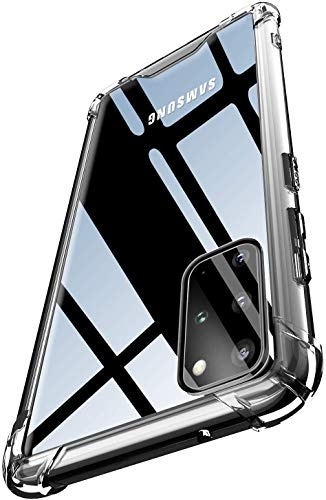 AVANA Kompatibel mit Samsung Galaxy S20 Plus Hülle Durchsichtige Schutzhülle Case TPU Schale Cover Kratzfest Handyhülle Klar Bumper Kantenschutz - Transparent