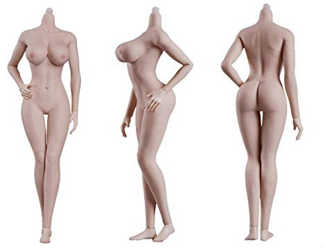 ZSMD Action Figur weibliche Seamless Action-Figuren körper 1/6 maßstab Flexible weibliche Figur Puppen für Kunst Zeichnung Fotografie