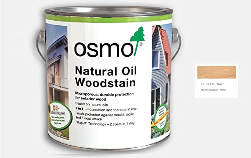 Osmo Natural Oil Woodstain 125ml(701) - Clear