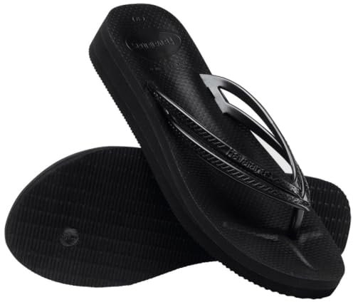 Havaianas Wedges Tongues Femme Noir 41 EU