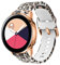 Gransho Bracelet Montre Silicone Compatible avec Amazfit GTS/GTS 2 / GTS 2 Mini/GTR 42mm, Replacement Bande Bracelet Chaîne de Montre avec Fermoir en Métal Réglable (20mm, Pattern 2)