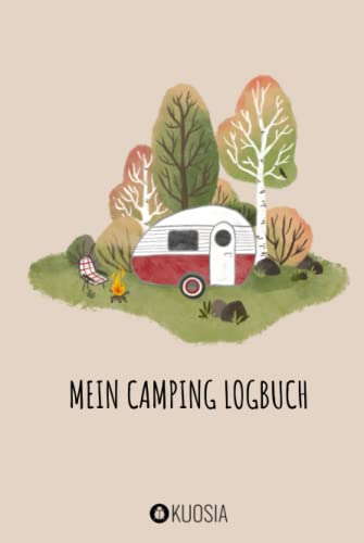 Mein Camping Logbuch: Reisetagebuch zum Selbst Ausfüllen für Reise mit Wohnwagen, Wohnmobil & Van. Inhalt in S/W & hochwertiges Design. Caravan ... Tagebuch Journal zum Eintragen. 6x9