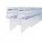 Joint de douche WITEN&NOCK 2 x 70 cm, PVC, Verre de 5 à 6 mm, Résistant aux UV et moisissures, Imperméable, Facile à installer