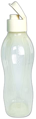 Tupperware EcoEasy to Go Gourde 750 ml Jaune clair Eco Bouteille EcoEasy avec fermeture à clip