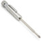 Pocket Screwdriver with Clip and Magnet - Phillips and Slotted-Flat Head - Small Tool with Magnetic Tip (Stainless Steel)