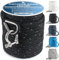 Premium Anchor Rope 100 ft x 3/8 inch, Double Braided Nylon Anchor Line Boat Rope Marine Rope,Boat Anchor Rope with Thimble & Shackle & Reflective Strip - Braided Anchor Rope Black