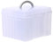Fenteer Foto-Organizer-Box mit Trennwänden, Aktenhalter mit 6 Trennwänden, große Foto-Organizer, Grußkarten-Aufbewahrungsbox für die Präsentation von Bildern