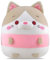 Yeqivo 30CM Kuscheltier Kawaii für Kinder Katzen Plüschtier Stofftiere Weiches Wurfkissen Plüsch Kissen Ausgestopftes Spielzeug Geschenk über 3 Jahren