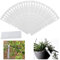 WIYETY Garten Pflanzenschilder Plastik Pflanzenstecker: 600 Stück Plastik Wasserdicht Beschriften Stecketiketten, Wrap-Around Pflanzenetiketten Garten-Tags für Draussen Garten 21x2 cm (Weiß)