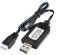 AQUA-ATL XH-3P USB-Ladekabel für 7,4 V Axial SCX10 SCX24, BEZGAR, DEERC, Hosim Q903 Q905, Sharkool, Holyton, Force1 Velocity RC Spielzeug, Splatter Ball Gun, RC Auto, Boot und Trucks