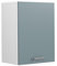 Vicco Hängeschrank R-Line, hängender Küchenschrank, Blau-Grau/Weiß, 45 cm
