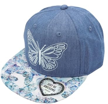 maximo Kids Girl-Cap Schmetterling snap-Back Verschluß