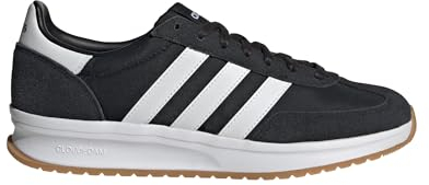 adidas Uomo Run 70S 2.0 Shoes, Core Black/Cloud White/Cloud White, 43 1/3 EU