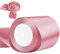 Geschenkband Roségold 100mm x 23m Satinband Roségold Schleifenband Geschenkband Satinbänder für Geschenkverpackungen, Basteln, DIY, Nähen, Brautparty-Dekoration, Christbaumschmuck