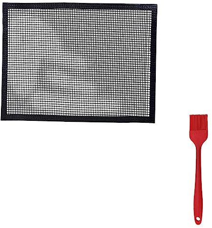 BESPORTBLE Tapis De Cuisson Antiadhésifs pour Barbecues À Gaz/électriques Feuilles De Cuisson Réutilisables