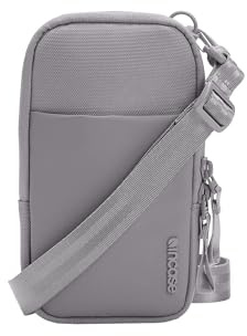 Incase A.R.C. Small Crossbody Bag, Recycled Polyester, Fits iPhone Pro Max, External Pocket, Adjustable Strap, Travel Sling
